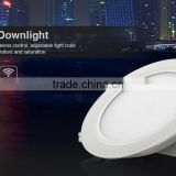rgbw dimmable recessed led cob downlight 12w