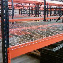 OEM ODM Heavy Duty Pallet Wire Mesh Deck Storage Rack thumbnail-3