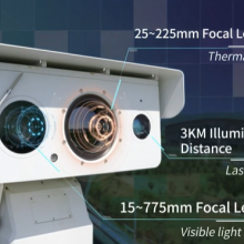 Long-Range AI Thermal PTZ Security Camera With 360° Rotation, 256GB Storage, and Alarm Linkage Capability