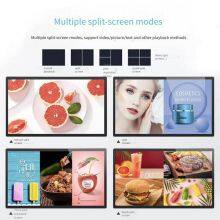 High-definition Intelligent Wall-mounted Advertising Machine, Commercial Display Screen for Information Display and Presentation in Shopping Malls and Supermarkets, Hanging Playback thumbnail-5