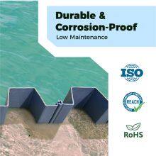 Non Toxic Vinyl Sheet Pile Environmentally Safe for Aquaculture Ponds and Wetlands thumbnail-2