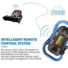 Remote Control Self Propelled 4-Stroke Flail Mower MTSK1000 EPA Euro5 Gasoline RC Lawn Mower 1000mm Cutting Width thumbnail-6