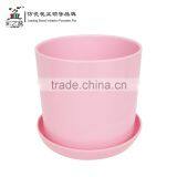 Classical Design Plastic Flower Pot Straight Barrel Round Melamine Flower Pot 1424 thumbnail-3
