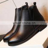 China Manufacturer Women Winter Flat Boots Real PU Ladies Winter Golf Shoes thumbnail-2