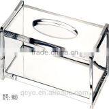 Nice sale clear acrylic napkin holder/tissue holder for sale