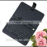 7 inch MID keyboard pc case,USB keyboard leather case for 7" tablet pc E-book