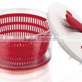 As Seen on TV Plastic Manual Vegetable and Fruit Tools Salad Spinner 4.2L With SS Blade thumbnail-4