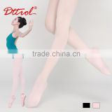 High quality sexy women black silk stockings footed ballet dance tights seamless pantyhose D020000