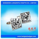 Cheap Enamel Fashion Cuff Links With Agate Color Cufflink thumbnail-1