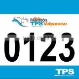 Customized Tyvek Paper New Product Printable Running Bib Numbers for Races                        
                                                Quality Choice