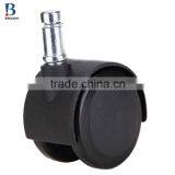 2015 Cheap Good 50mm Nylon PU Waterproof Double Swivel Office Chair Caster Wheels thumbnail-6