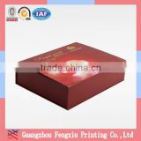 2014 Custom Made High End Red Hard Cardboard Box for Cosmetic