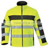 NEW DESIGN WATERPROOF SAFETY SOFTSHELL JACKET thumbnail-1