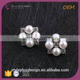 E77998K01 Silver Earring Stud Fingings From Pearl Updated Collection thumbnail-2