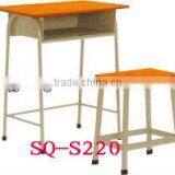 Wooden School Desk and Chair SQ-S220 thumbnail-1