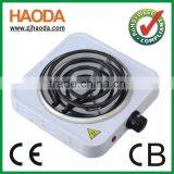 Electric single stove burner