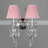 2015 Metal Crystal Wall Lamp/Light Wite White Glass Lamp Shade thumbnail-3