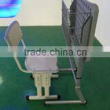 Folding School Desk Adjustable School Desk and Chair Modern School Furniture HXZY049 thumbnail-4