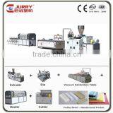 wood plastic board extrusion machine line