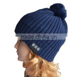 Bluetooth beanie Hat Earphone Headphone Cap Knitted Winter Magic Hands-free Music mp3 Hat for woman Men