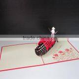 Viet Nam Girl 3d Pop up Greeting Card thumbnail-1