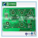 Min Hole Size is 0.1mm 4 Layers Rigid-flex Pcb