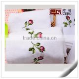 Hot Sale Embroidery Design White Decorative Hand Towels