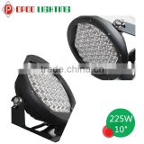 Super Bright Jeep Wrangler Accessories 225W Led Driving Light, 10inch Round 225W Led Driving Light