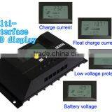 30A 12V/24V PWM Solar Charge Controller With LCD Display for 1000W Home System and Streetlight Use Quality Choice thumbnail-3