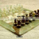 Green Onyx Chess Set in Cheap PRICE