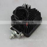 Excavator Spare Parts 9 LED Bulbs 27 Watts 12V 24V Square Front Lamp thumbnail-2