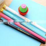 best gifts diy creative stationery kids personalized Novelty gel pen with diamond golden crown cap sign pen slim ball point pen