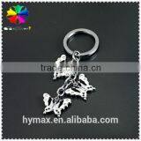 Butterfly Metal Custom Keychain