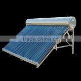 Compact Low Pressure Vacuum Tube Solar Energy Water Heater