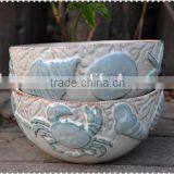 Ceramic Marine Design Candy Bowl 3d Crab Shape thumbnail-3