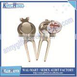 Blank Golf Divot Tool With Custom Ball Marker thumbnail-2