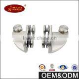 Stainless Steel Hairline Brushed Wooden/Shower Door Pivot Hinge thumbnail-1