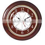 Newest Wood Week Wall Clock