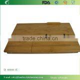 BH004/Light Folding Laptop Versatile Bamboo Serving Table Bed Tray With Long Leg thumbnail-2