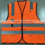 Hi Vis Vest With Multi Pockets thumbnail-1