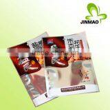 Three Sides Seal Snack Food Packaging Bag With Clear Window