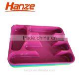 Plastic Kitchen Cultery Holder,Cultery Box With Five Compartment