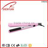 hair straightener soild ceramic plate power switch for make hair straight more soft LCD display temperature flat iron