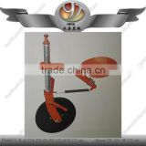 China supplier GN walking tractor parts tail wheel assembly
