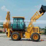 7600kg, 0.4CBM WZ30-25 Mini Wheel Backhoe Loader for Sale 2015 Good Performence! thumbnail-1