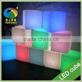 Rechargeable Plastic Furniture Led Cube With 16 Colors Lights thumbnail-1