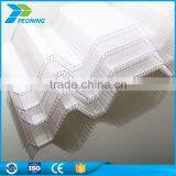 Clear Sun Protection Corrugated Polycarbonate Sheet for House