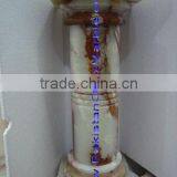 NATURAL GREEN ONYX PEDESTALS thumbnail-4