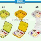 Promotion 4 Days Cross Pill Box/PP Plastic Pill Box/Medical Capsule Holder thumbnail-1