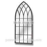 Decorative Metal Framed Stick On Wall Mirror thumbnail-3